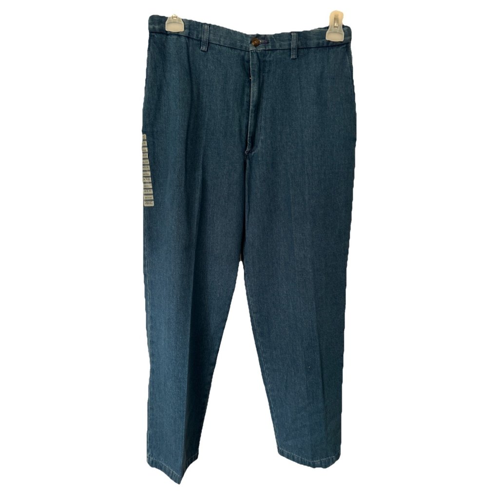 Haggar Men's Blue Denim Jeans Size 34 X 30 100% Cotton Classic Fit